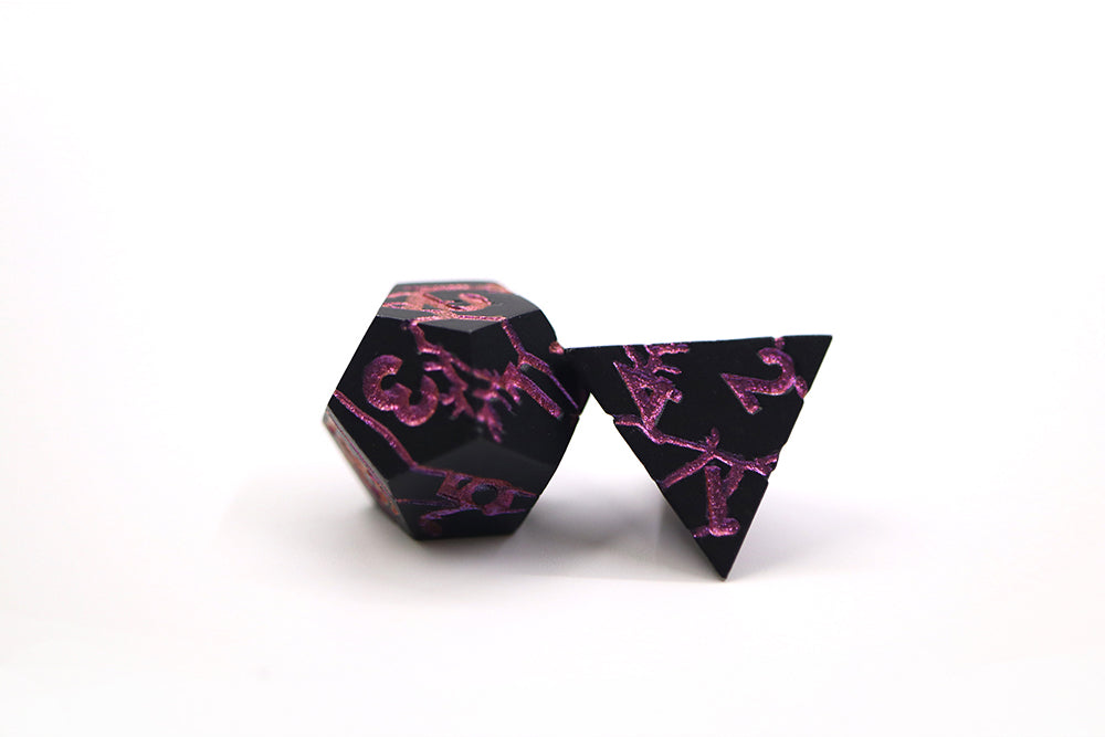 IceForge Dice Canada - Veinshatter – Metal Dice Set