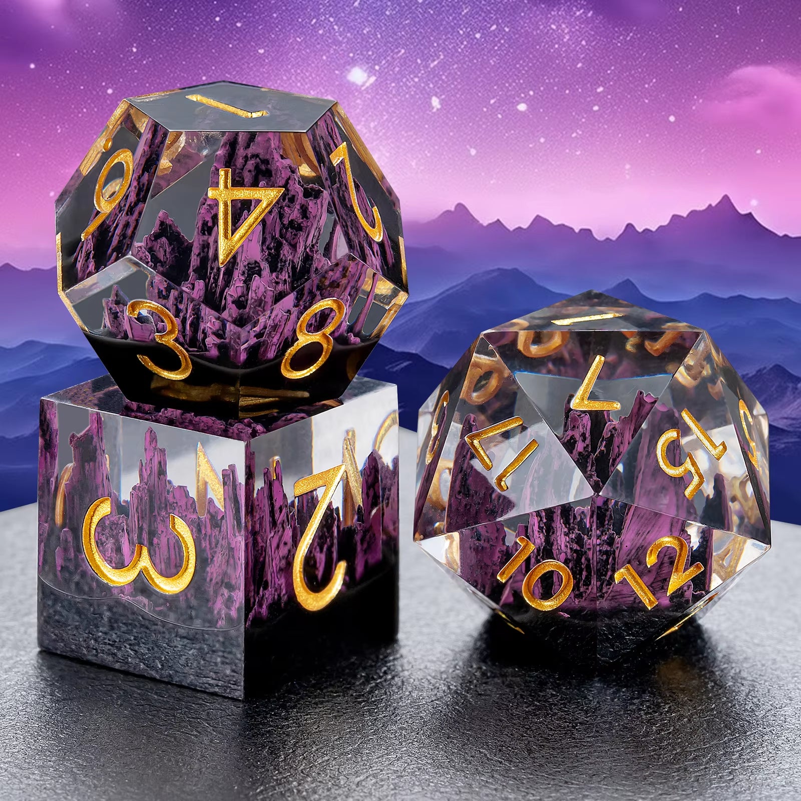 IceForge Dice Canada - Storm Spire – Elemental Core Dice Se