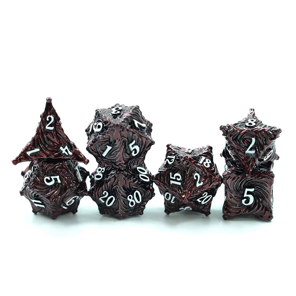IceForge Dice Canada - Vampiric Maelstrom – Metal Dice Set