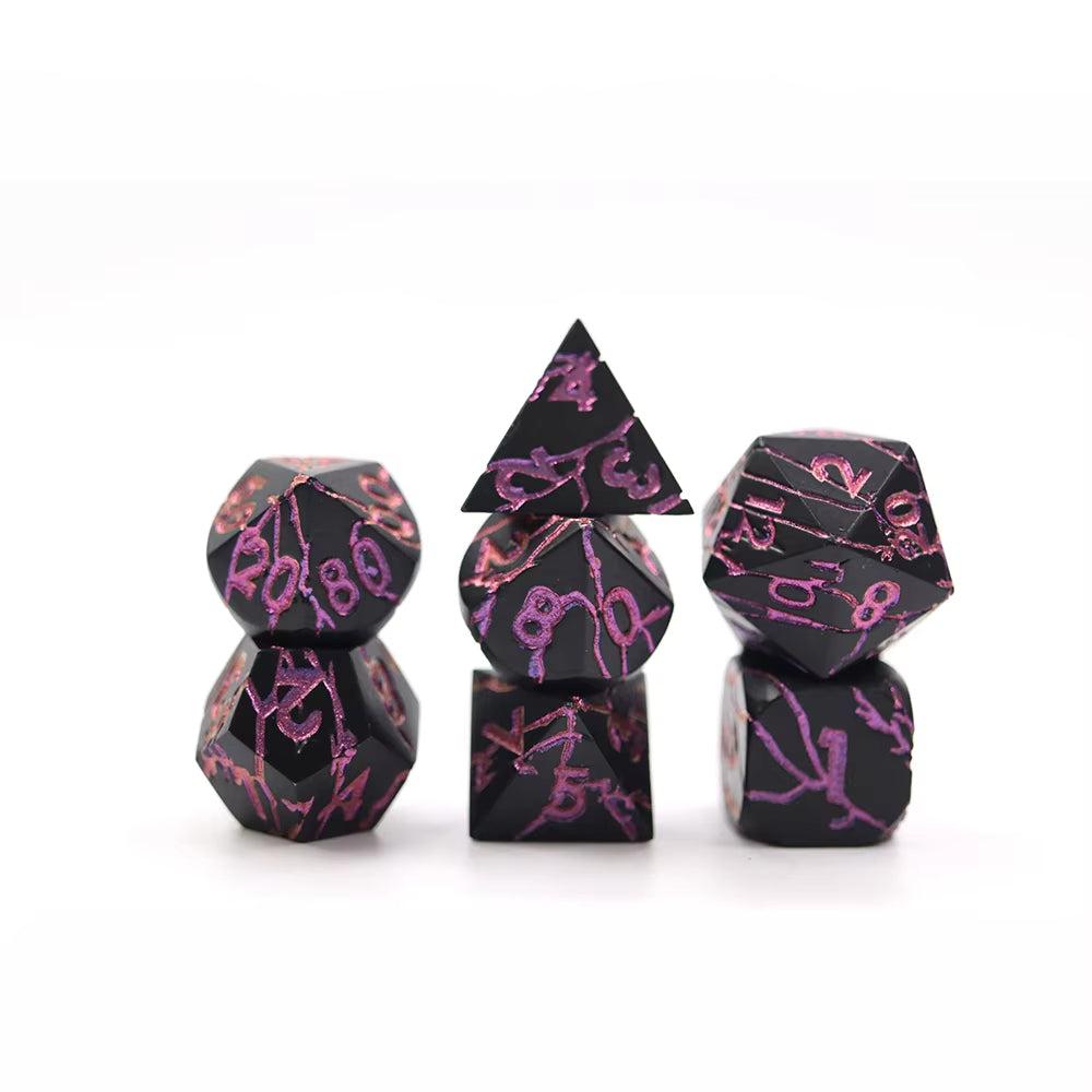 IceForge Dice Canada - Veinshatter – Metal Dice Set