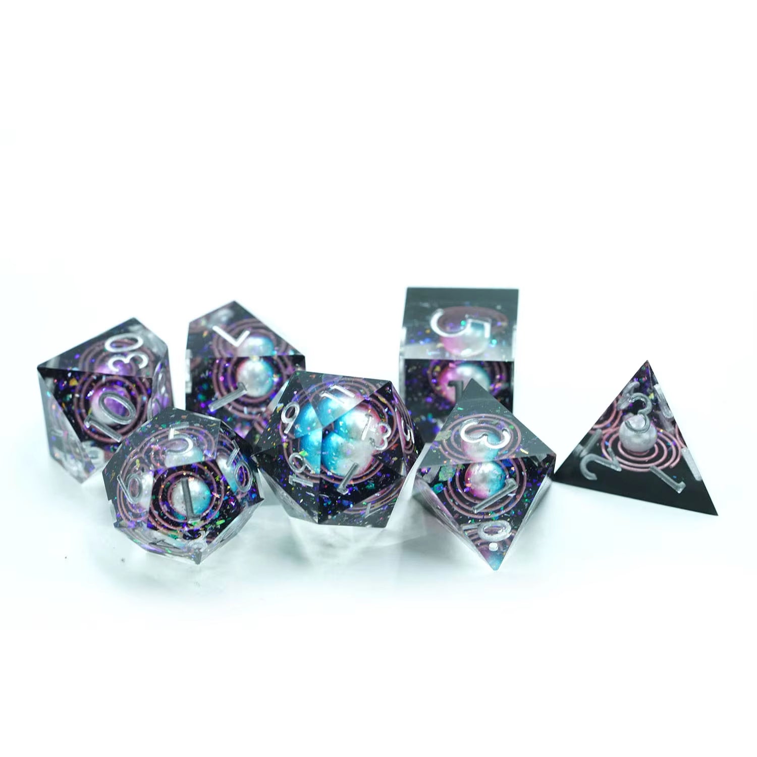 IceForge Dice Canada - Stellar Nexus – Galaxy Core Dice Set
