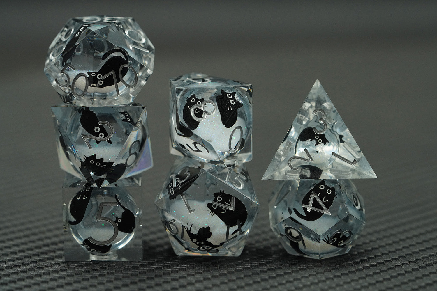 IceForge Dice Canada - Familiar Whiskers – Liquid Core Dice Set