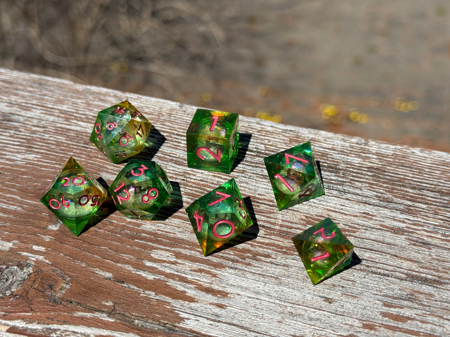 IceForge Dice Canada - Dragon’s Hoard Liquid Core Dice Set