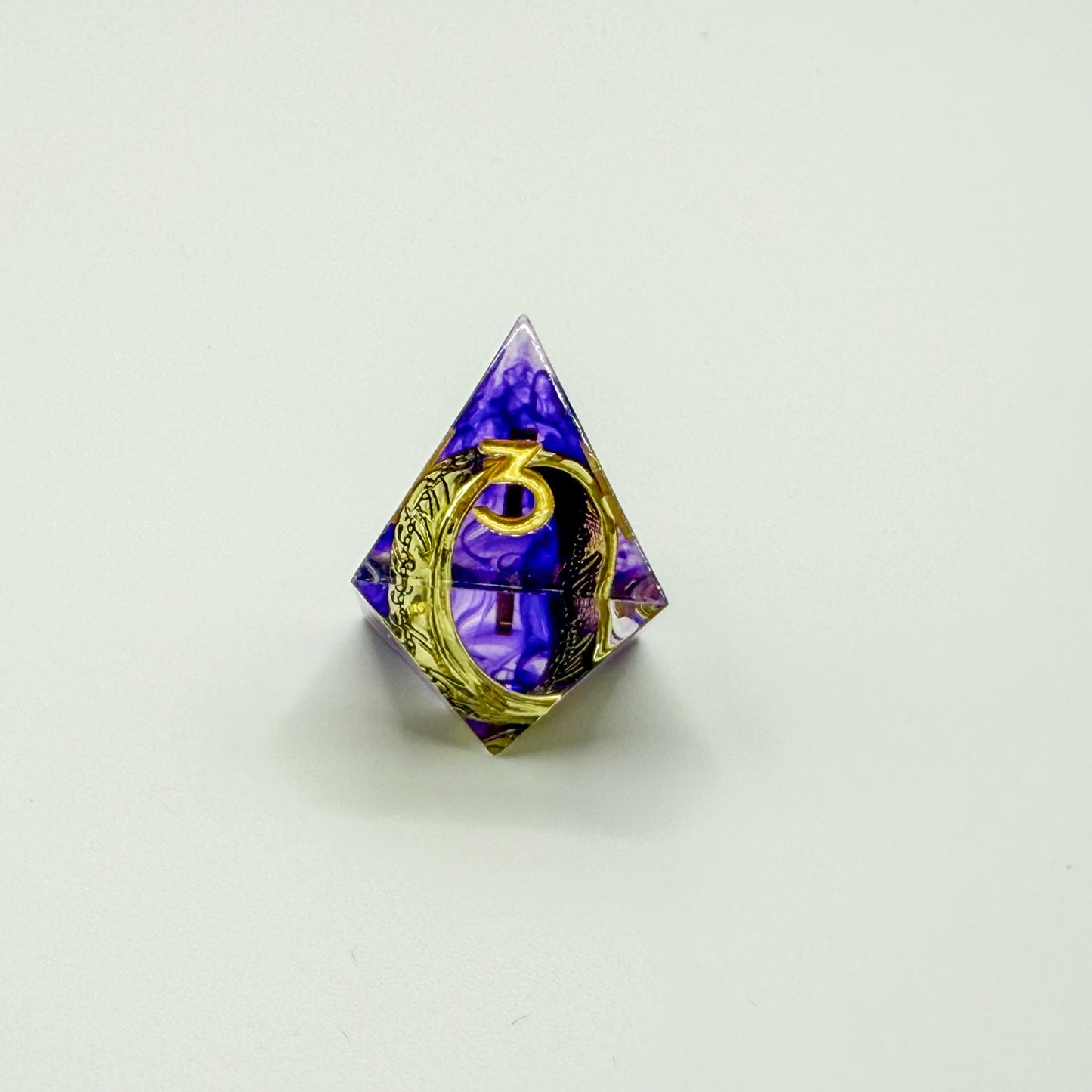 IceForge Dice Canada - Ring of Shadows – Floating Ring Dice Set