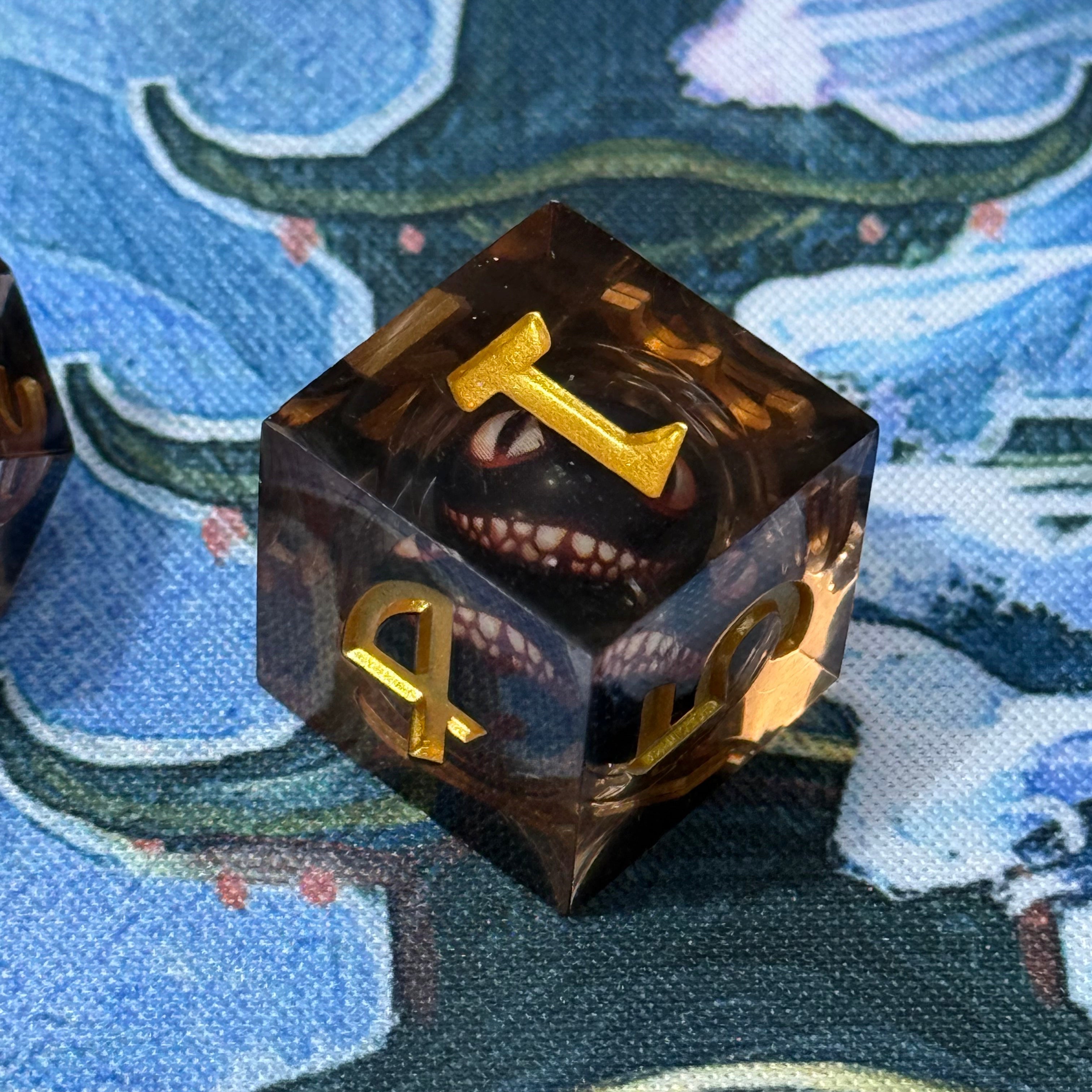 IceForge Dice Canada - Shadowgrin - Liquid Core Dice Set