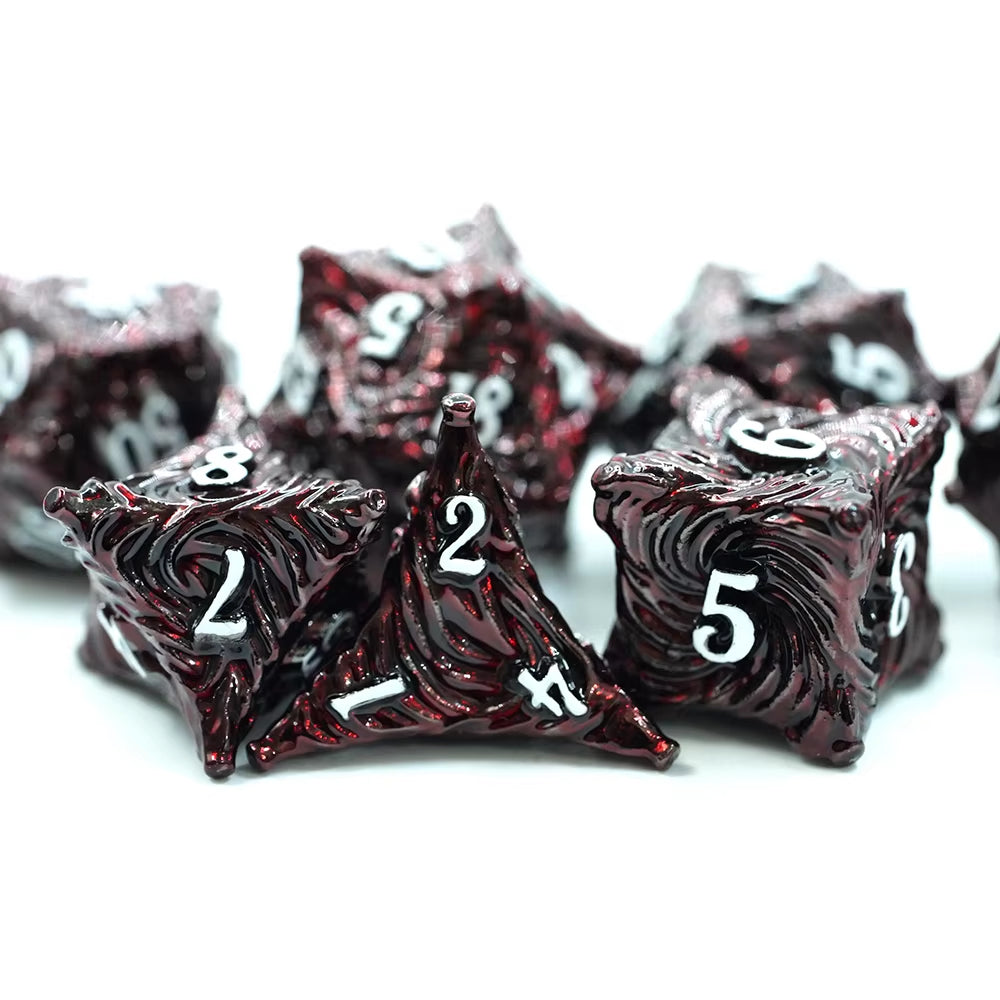 IceForge Dice Canada - Vampiric Maelstrom – Metal Dice Set