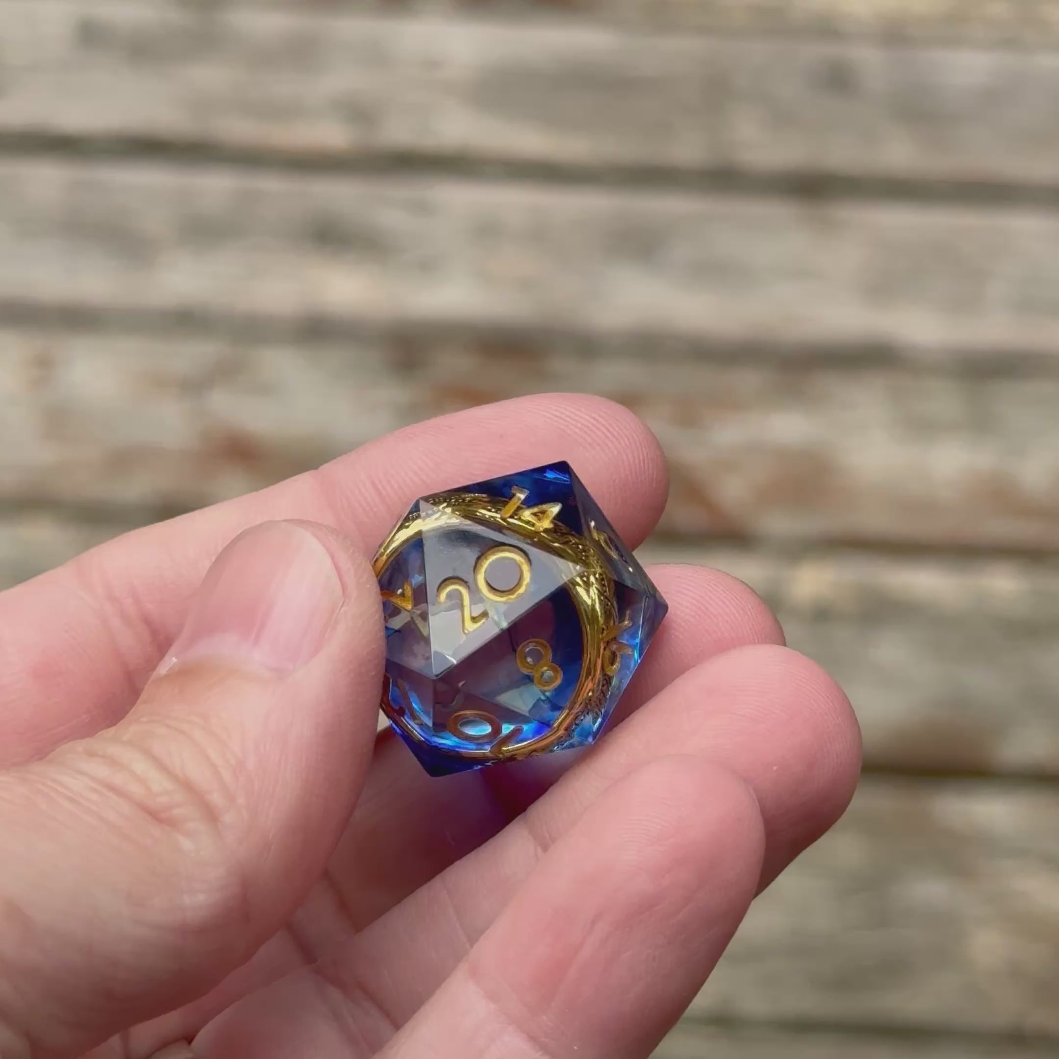 Ring of Tides – Floating Ring Dice Set