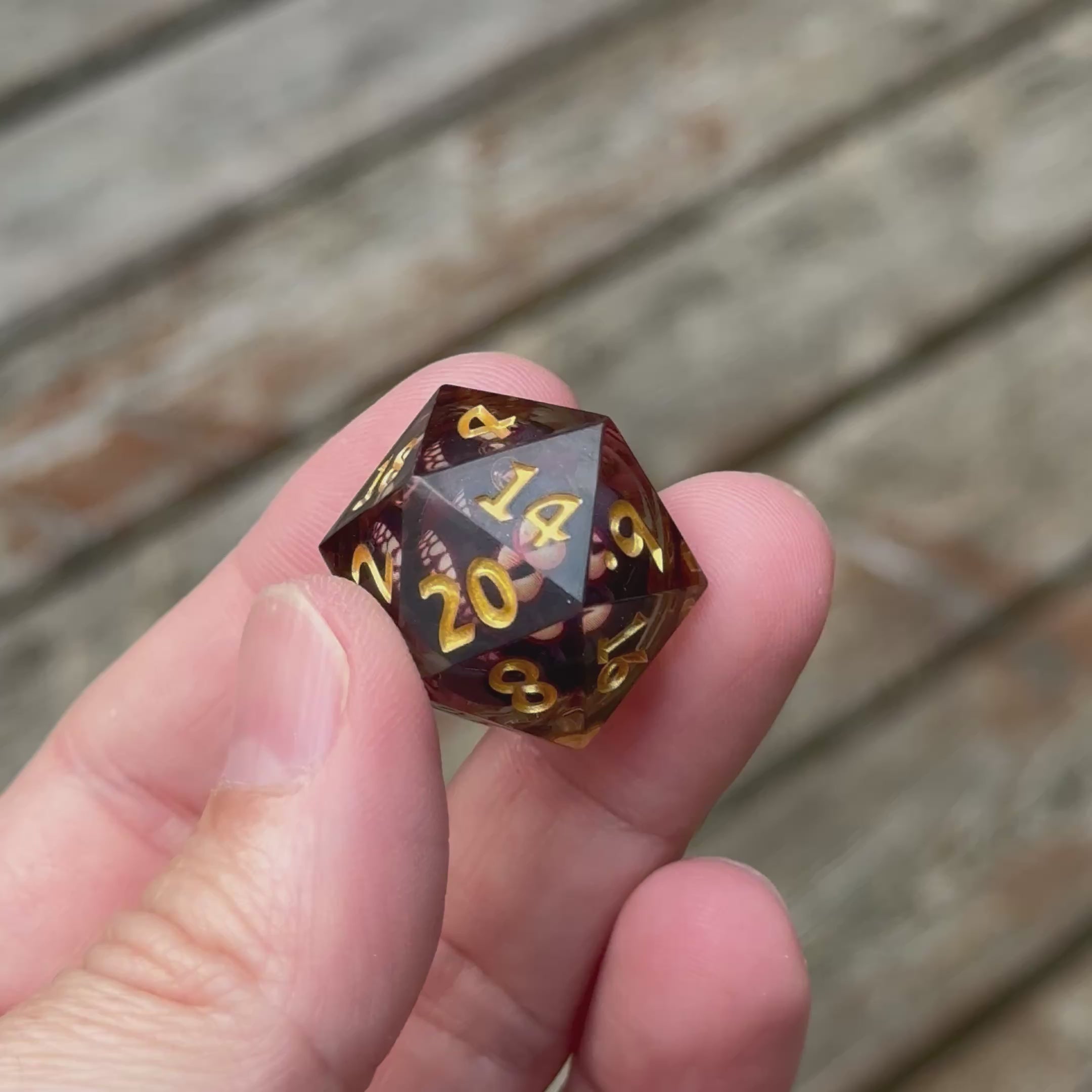 Shadowgrin – Liquid Core Dice Set