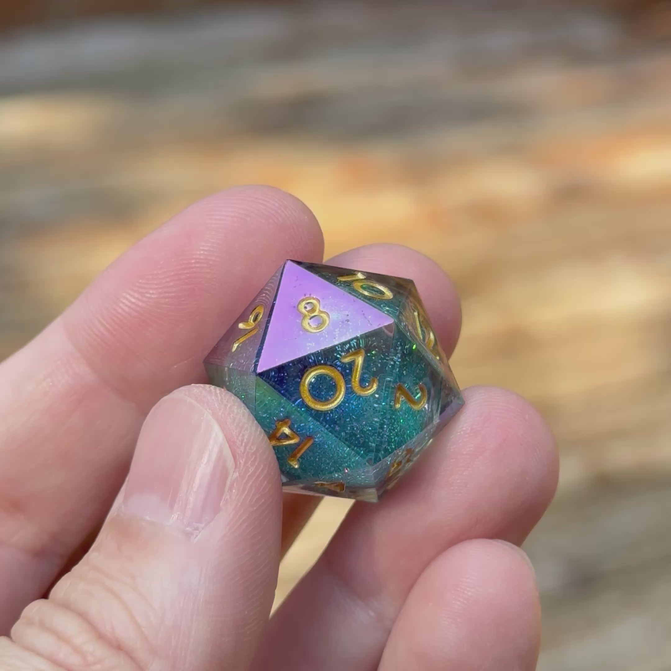 Prismcore Aurora – Liquid Core Dice Set