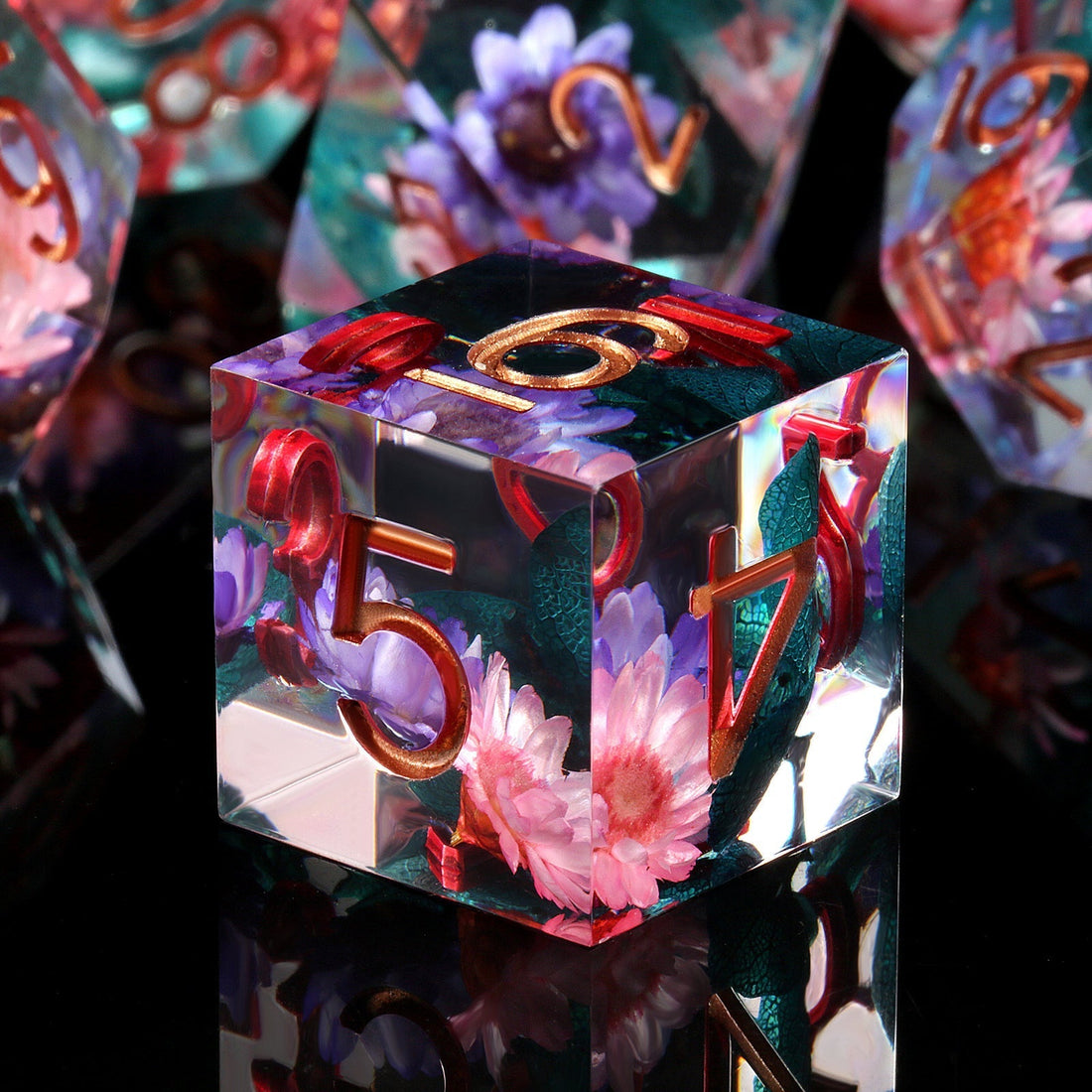 Premium D&D dice set available in Canada from IceForge Dice