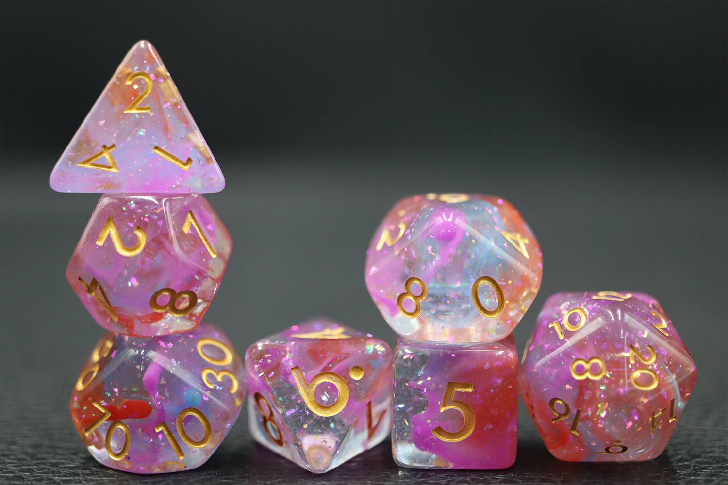 IceForge Dice Canada - Prismdream – 35g Premium Resin Dice Set