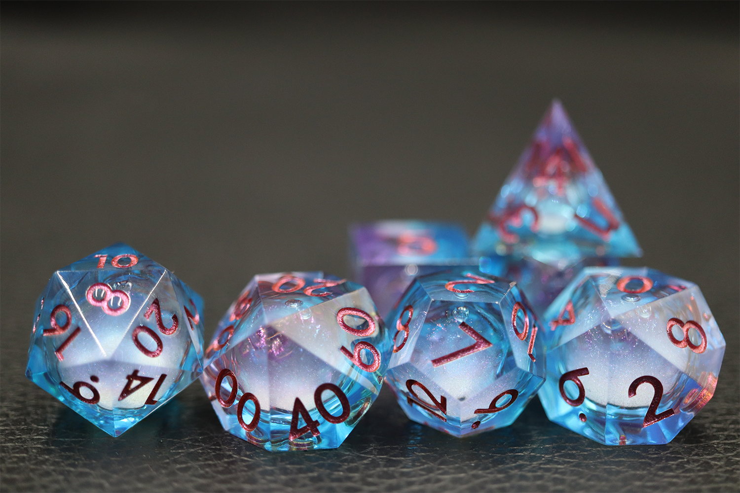IceForge Dice Canada - Siren’s Pearl – Liquid Core Dice Set