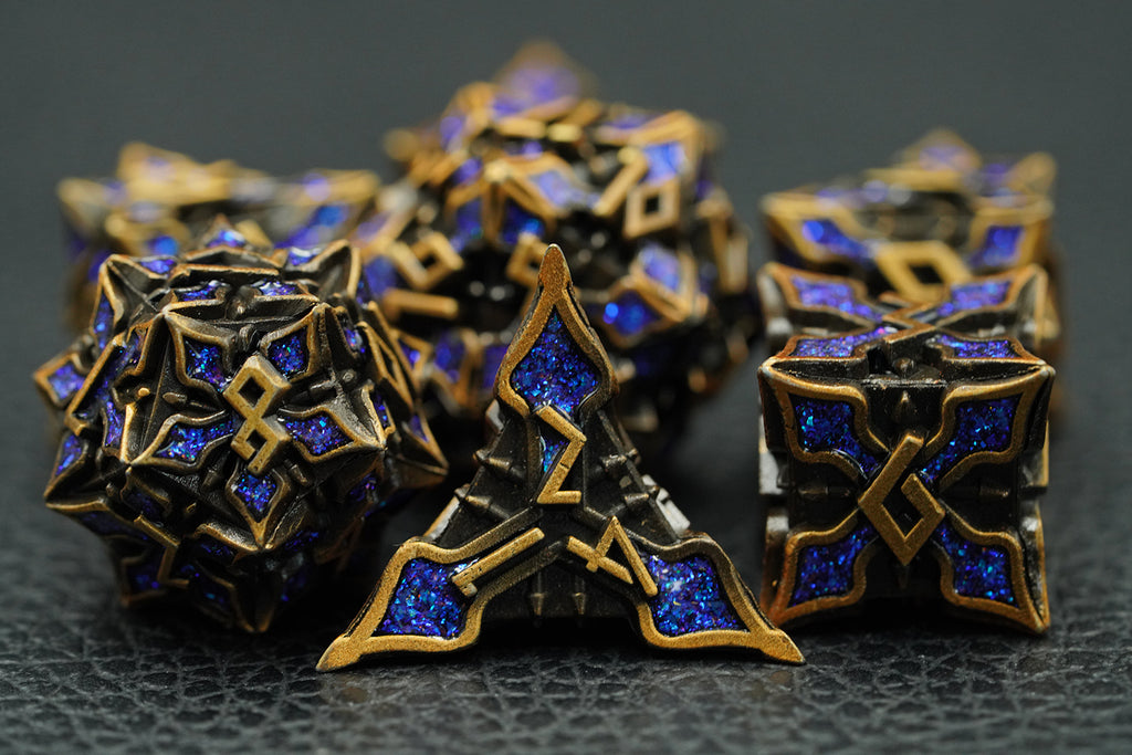 IceForge Dice Canada - Arcane Eclipse – Metal Dice Set
