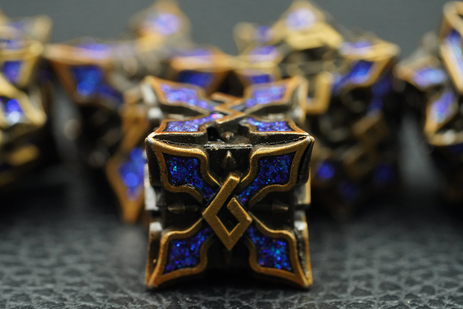 IceForge Dice Canada - Arcane Eclipse – Metal Dice Set