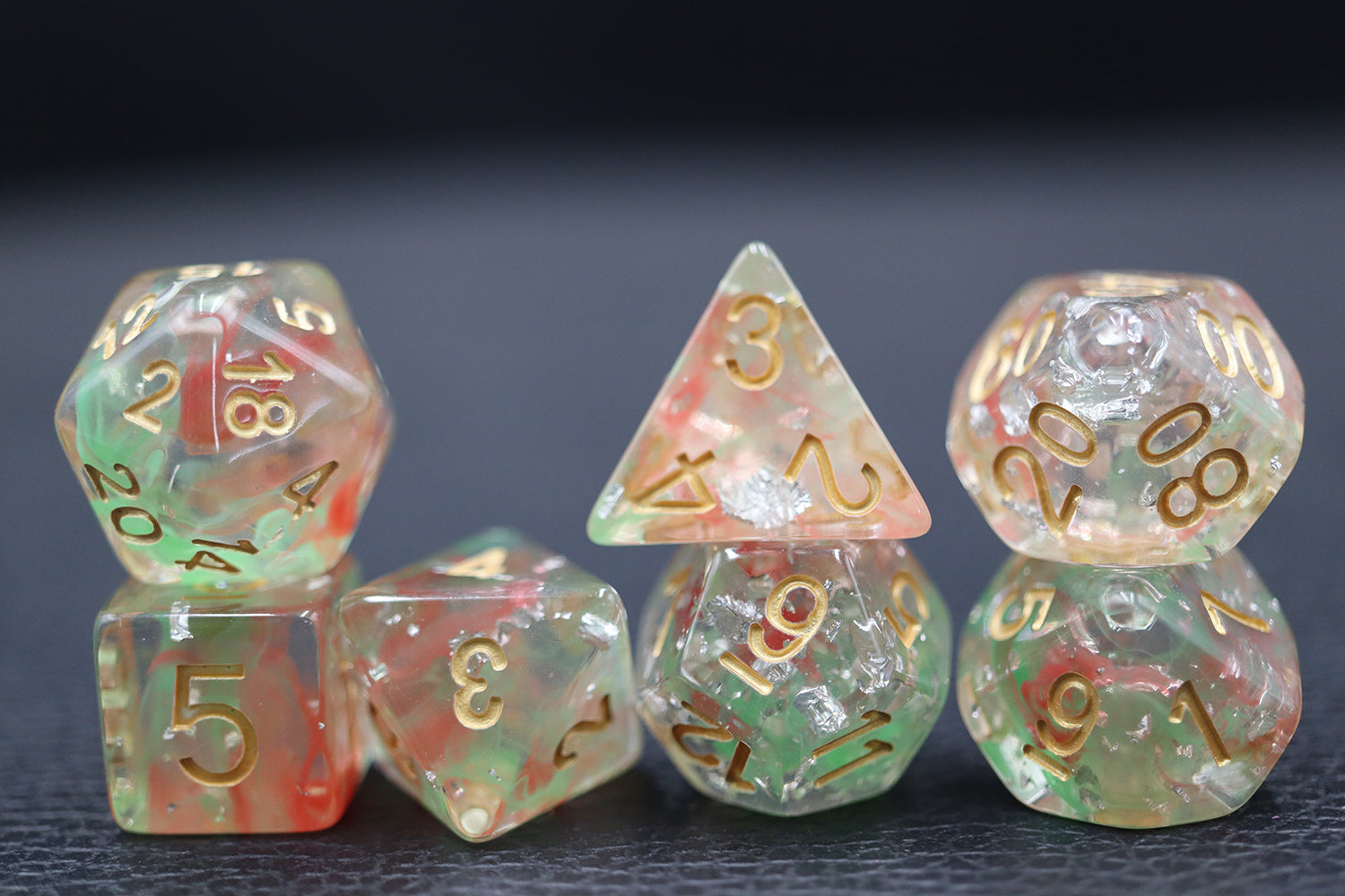 Radiant Shard – 35g Premium Resin Dice Set