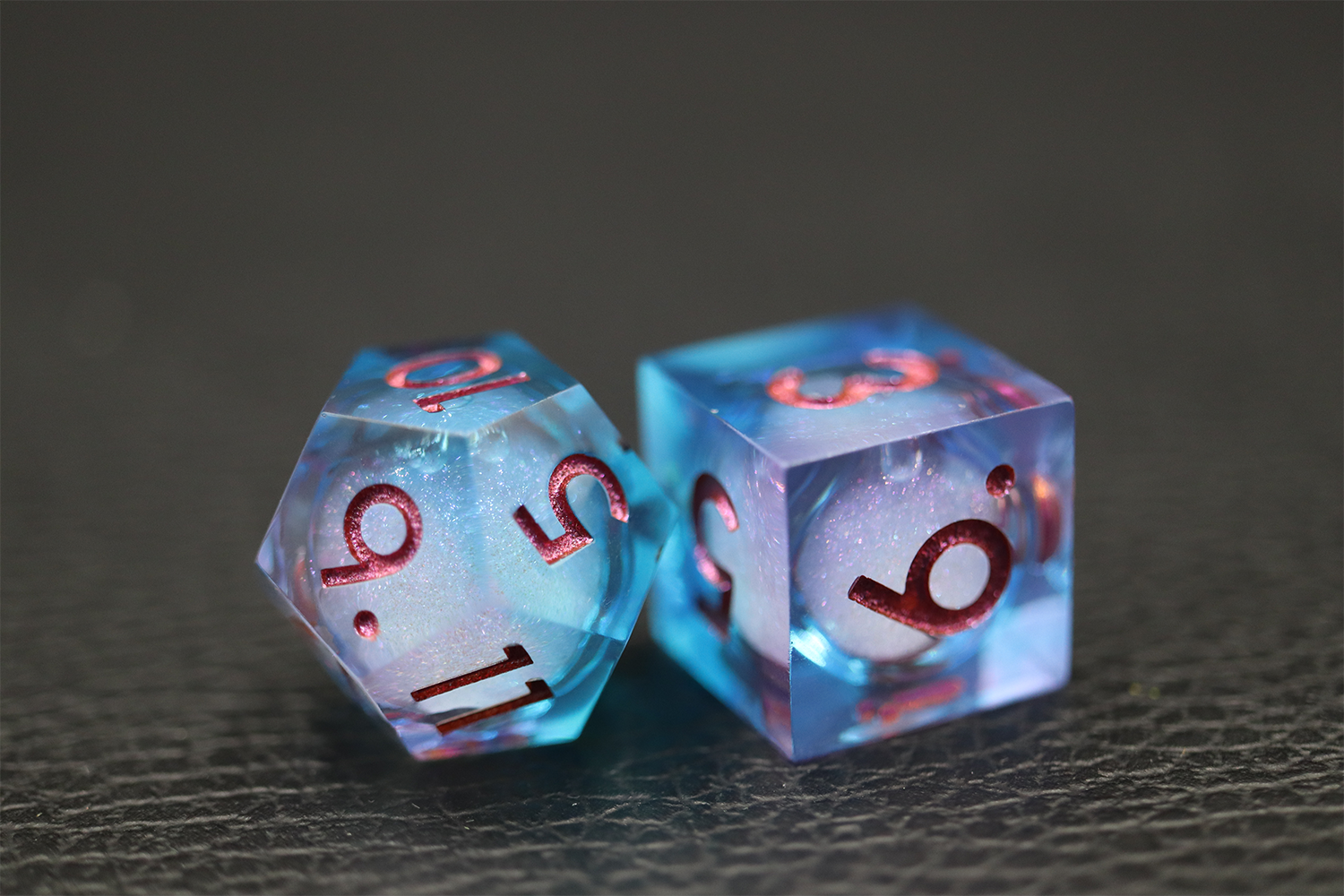 IceForge Dice Canada - Siren’s Pearl – Liquid Core Dice Set