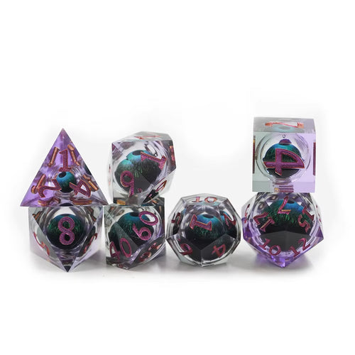 IceForge Dice Canada - Abyssgaze – Dragon Eye Dice Set