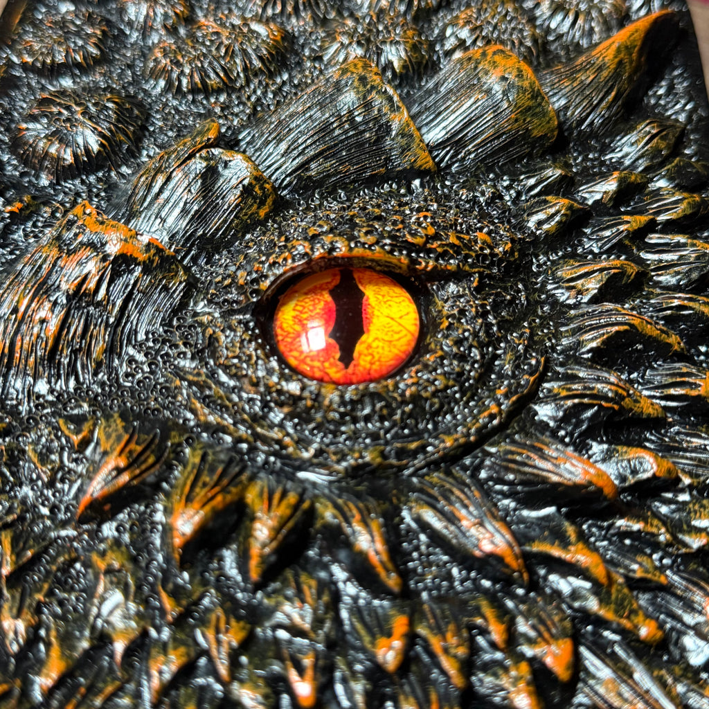 IceForge Dice Canada - Resin Dragon Eye A5 Fantasy Notebook