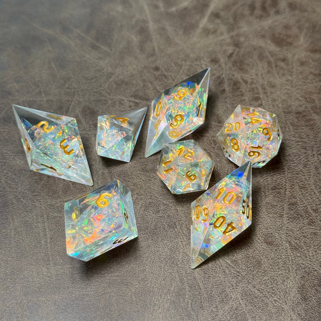 Celestial Prism – Crystalspire Dice Set