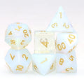 IceForge Dice Canada - Opaline Radiance – Glass  Dice Set