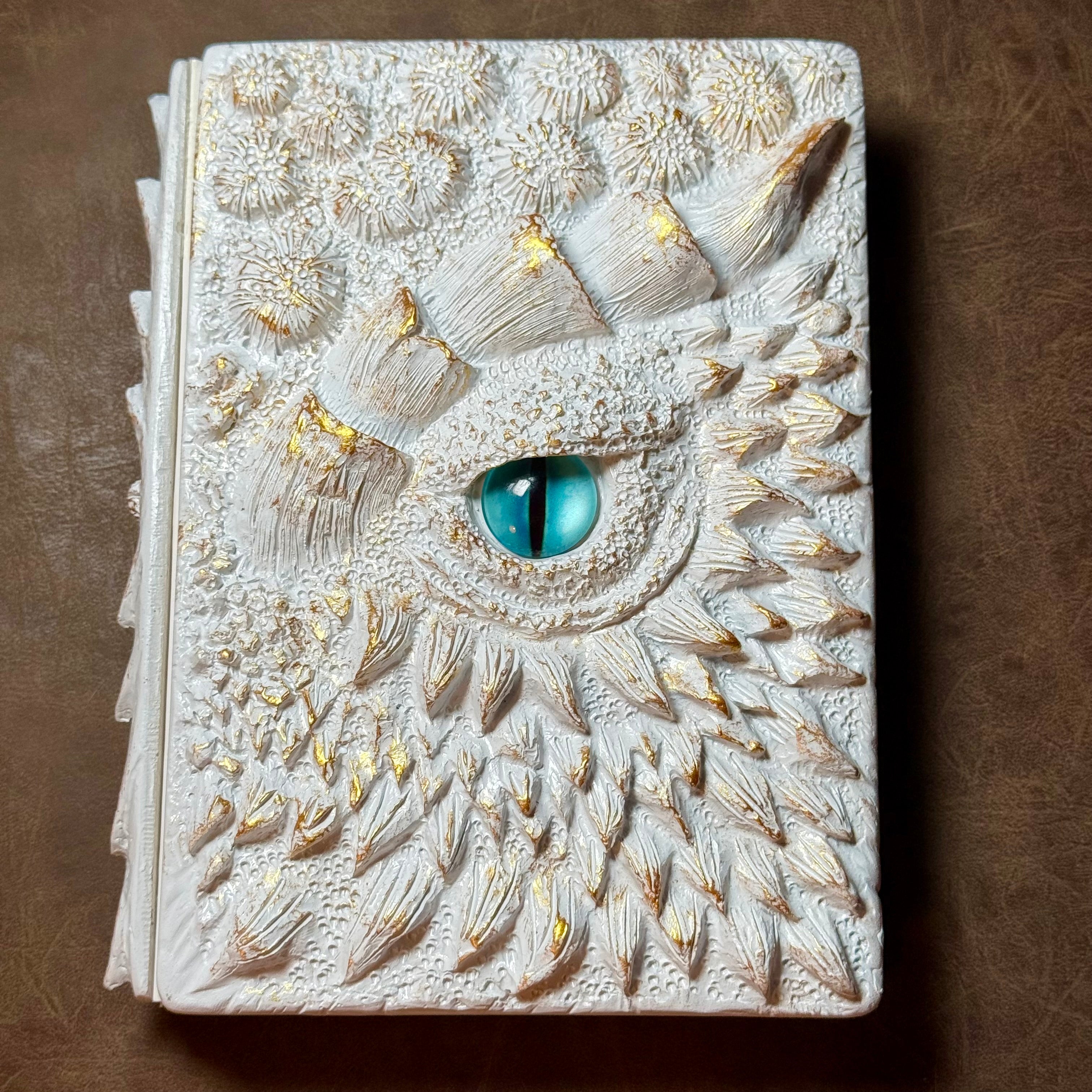 IceForge Dice Canada - Resin Dragon Eye A5 Fantasy Notebook