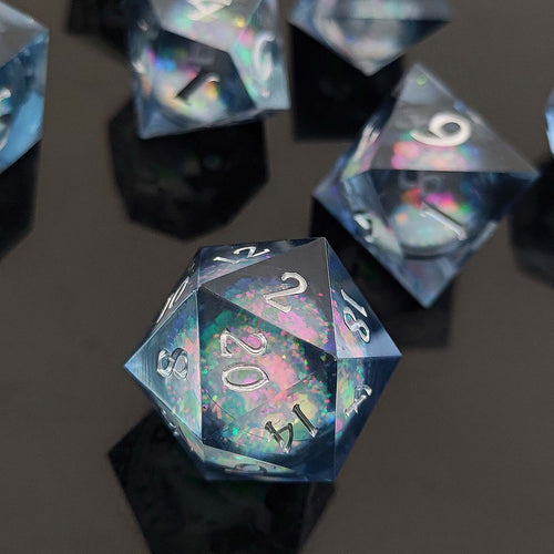 IceForge Dice Canada - Astryx Veil - Liquid Core Dice Set