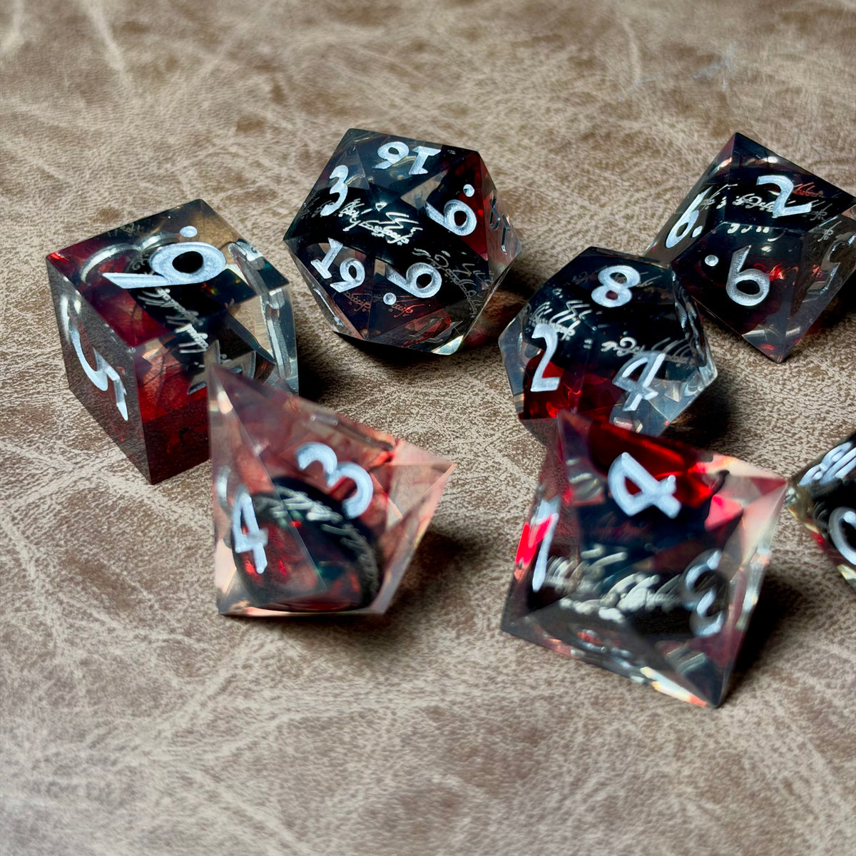 IceForge Dice Canada - Ring of Bloodscript – Dice Set