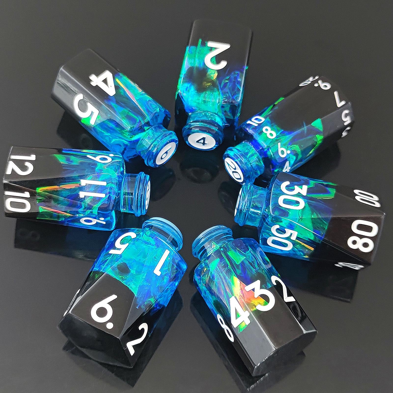 IceForge Dice Canada - Arcane Vialstorm – Potion Bottle Dice