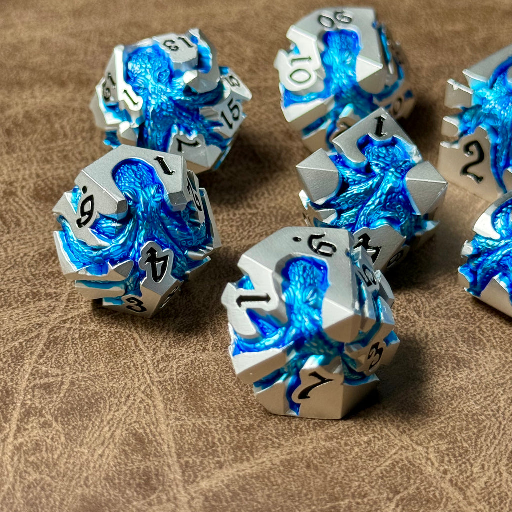 IceForge Dice Canada - Leviathan’s Wrath – Metal Dice Set