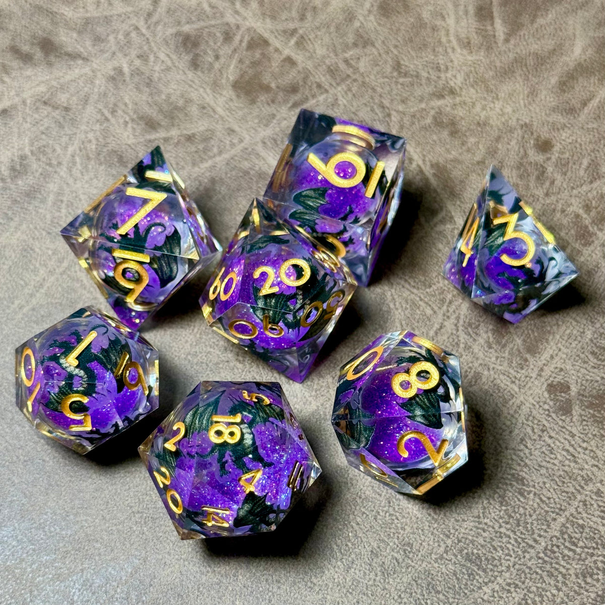 Shadow Wyrm – Liquid Core Dice Set