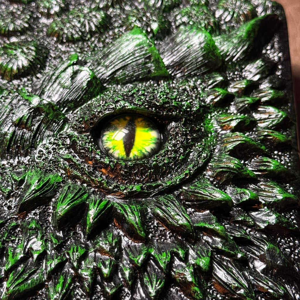 IceForge Dice Canada - Resin Dragon Eye A5 Fantasy Notebook