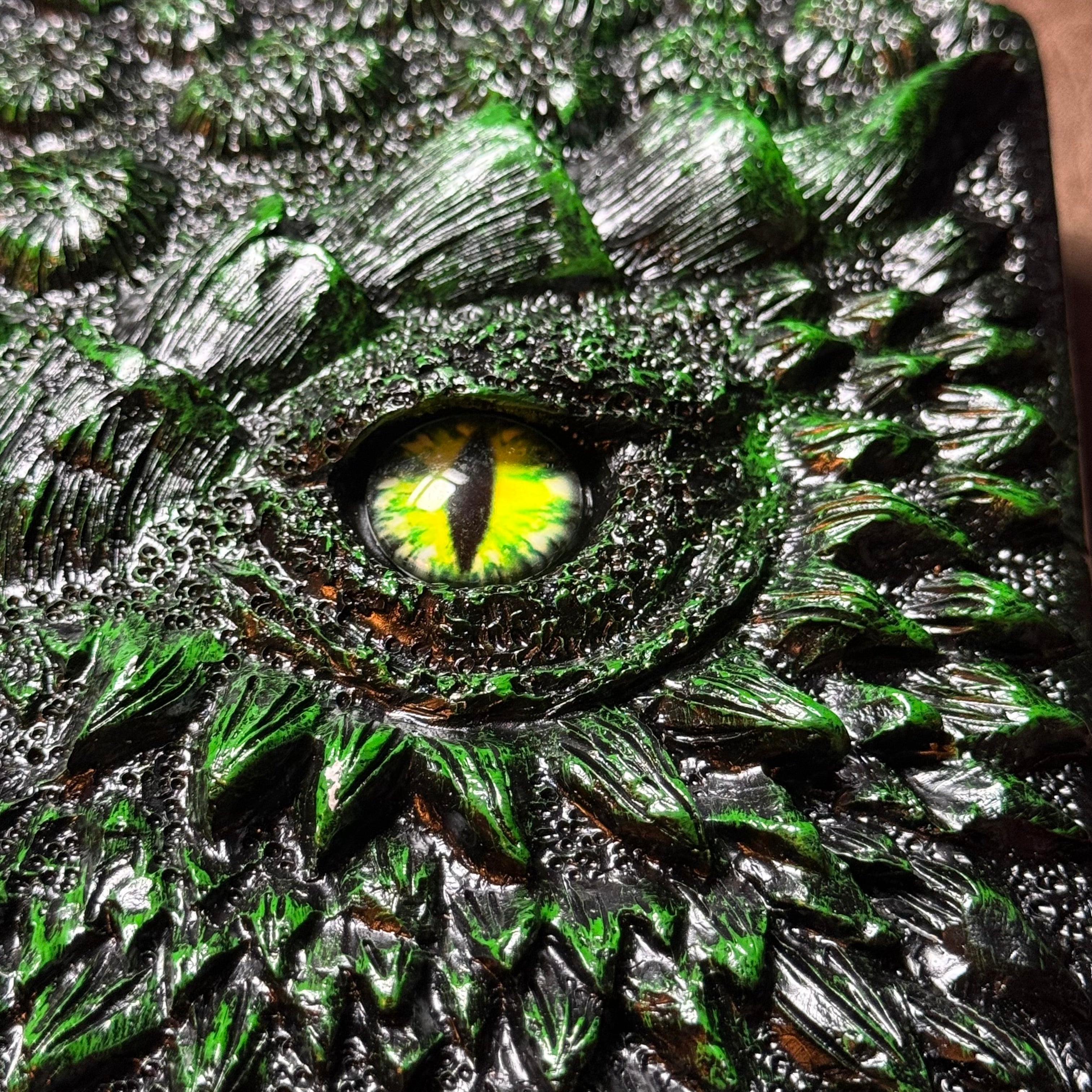IceForge Dice Canada - Resin Dragon Eye A5 Fantasy Notebook