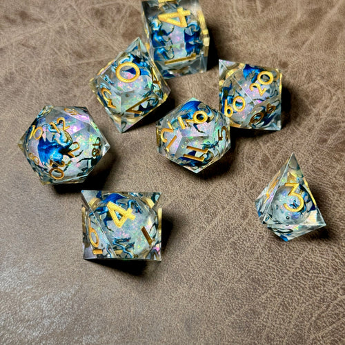 Abyssal Ink – Liquid Core Dice Set