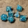 Glacier Wyrm – Liquid Core Dice Set