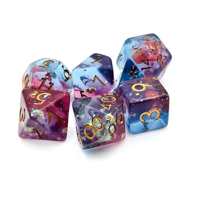 IceForge Dice Canada - Twilight Nexus – 35g Premium Resin Dice Set