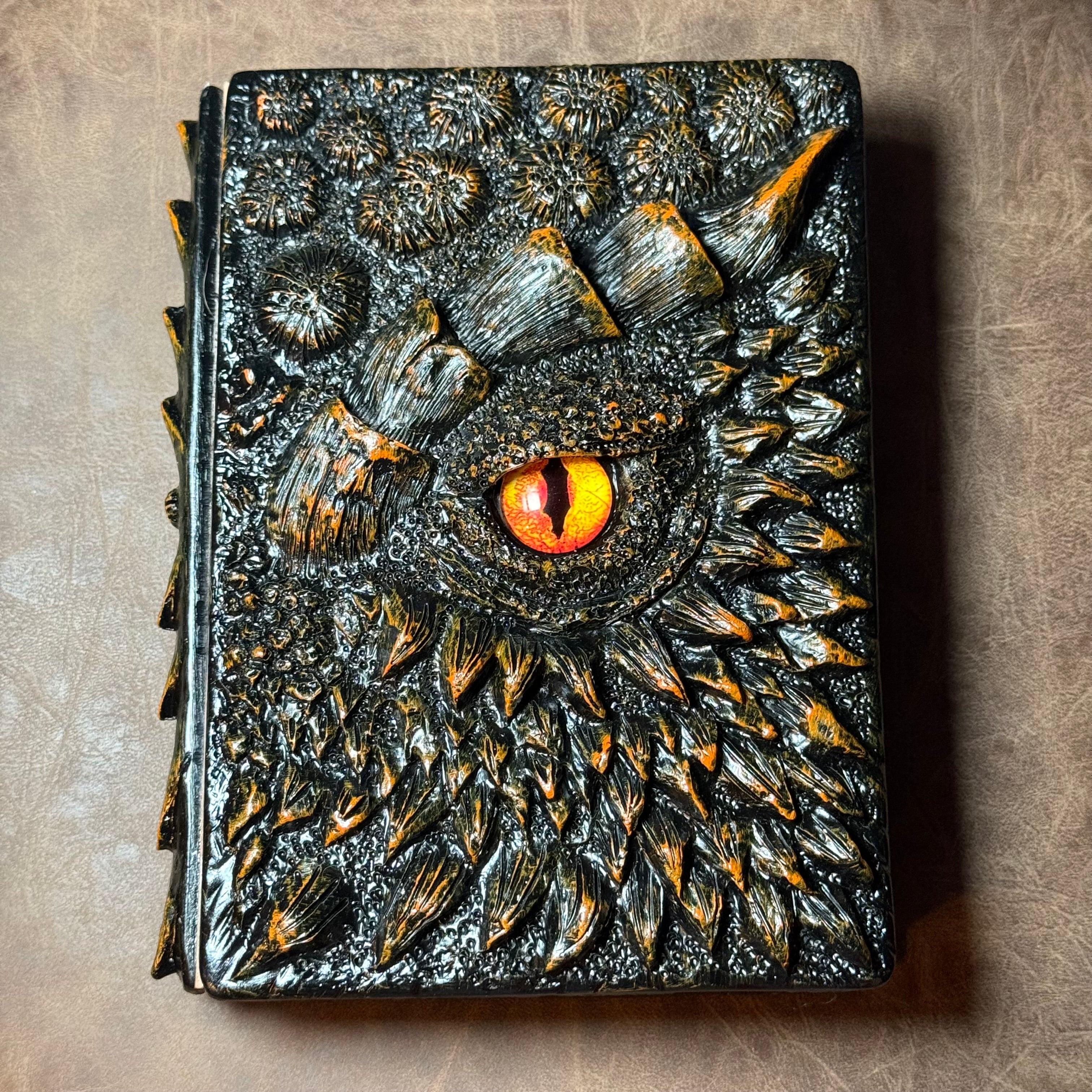 IceForge Dice Canada - Resin Dragon Eye A5 Fantasy Notebook