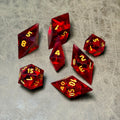IceForge Dice Canada - Bloodglass – Crystalspire Dice Set