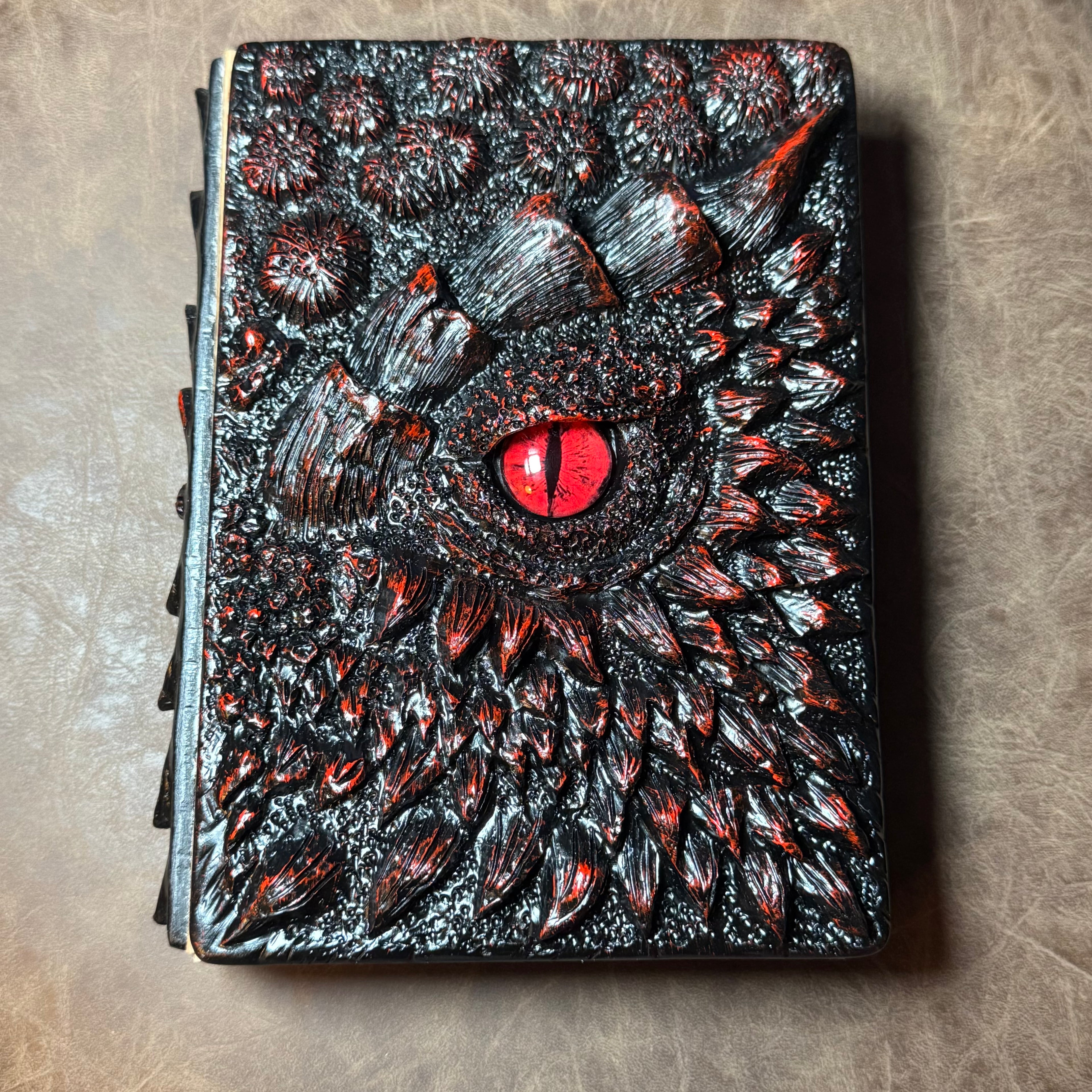 IceForge Dice Canada - Resin Dragon Eye A5 Fantasy Notebook