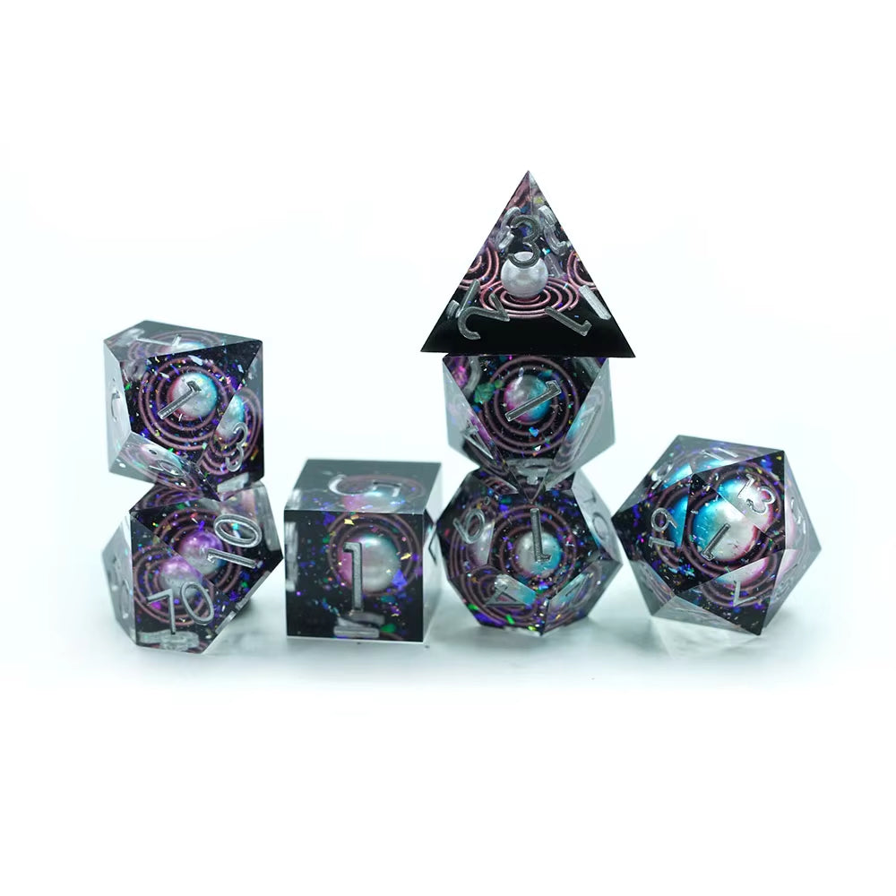 IceForge Dice Canada - Stellar Nexus – Galaxy Core Dice Set