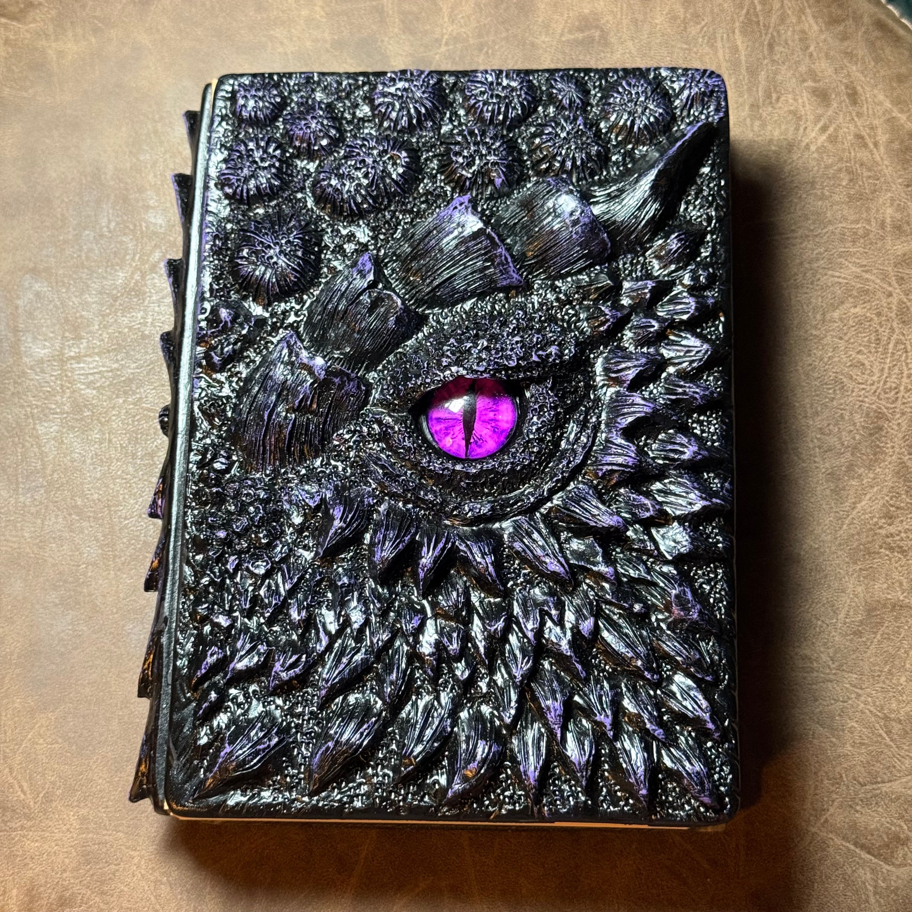 IceForge Dice Canada - Resin Dragon Eye A5 Fantasy Notebook