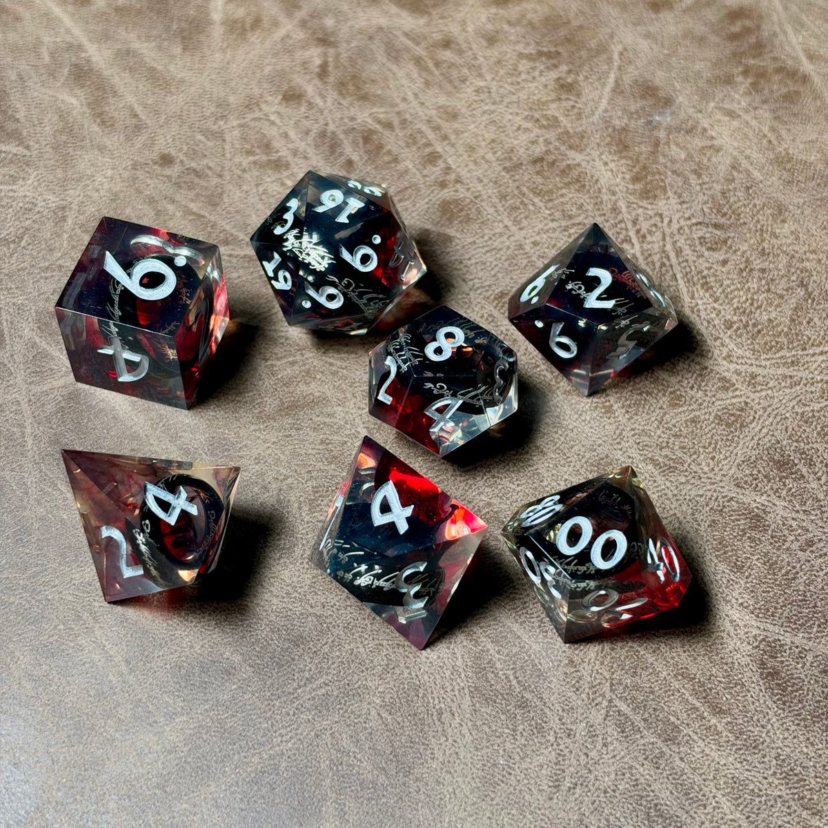 IceForge Dice Canada - Ring of Bloodscript – Dice Set