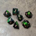 Verdant Thorn – Sharp Edge Resin Dice Set
