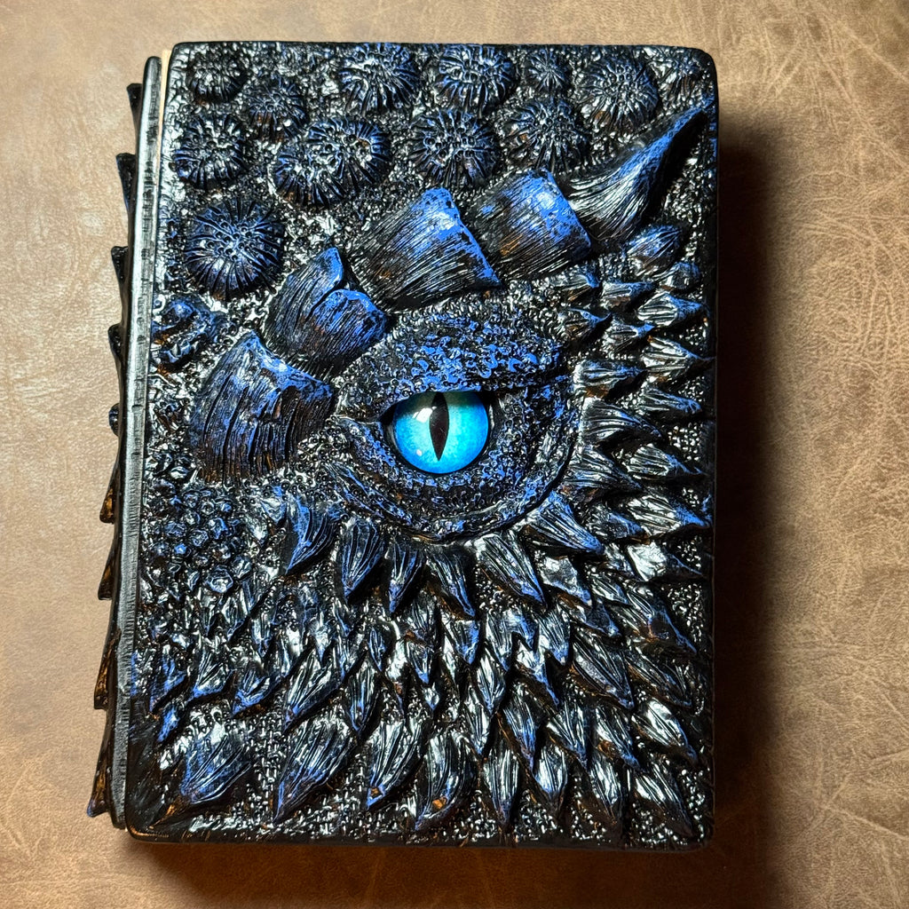 IceForge Dice Canada - Resin Dragon Eye A5 Fantasy Notebook