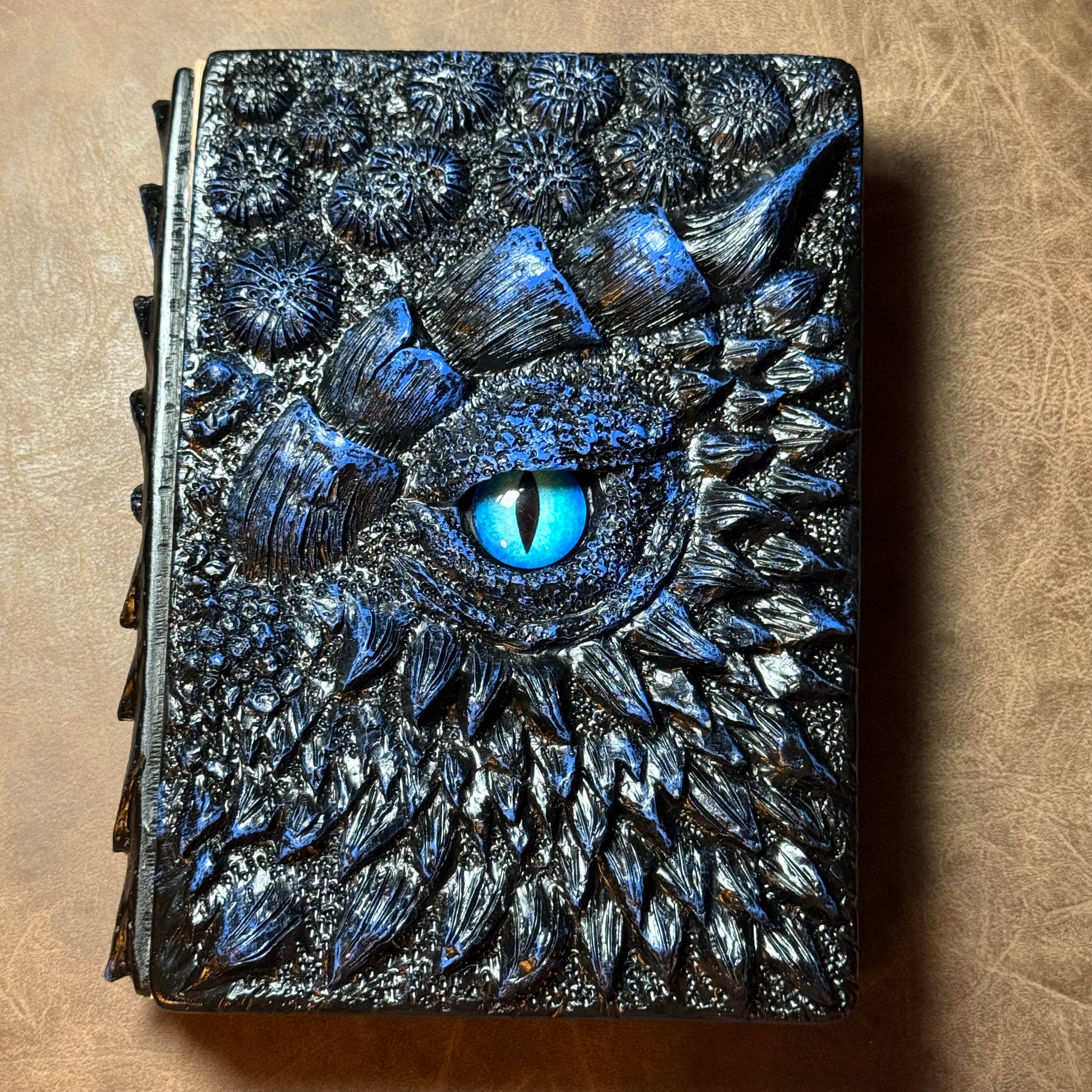 IceForge Dice Canada - Resin Dragon Eye A5 Fantasy Notebook