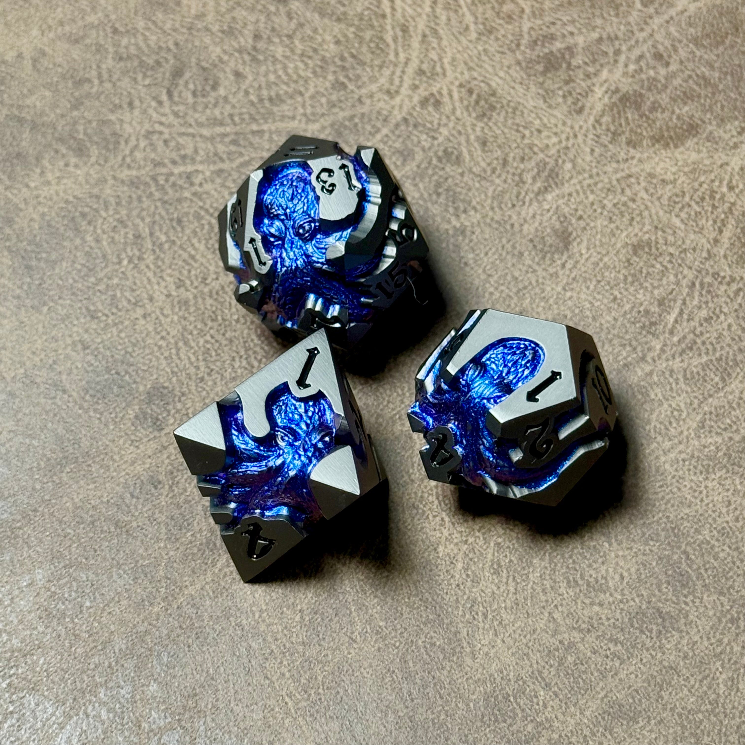 IceForge Dice Canada - Stormwake – Metal Dice Set