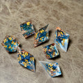 IceForge Dice Canada - Tempest Reef – Crystalspire Dice Set