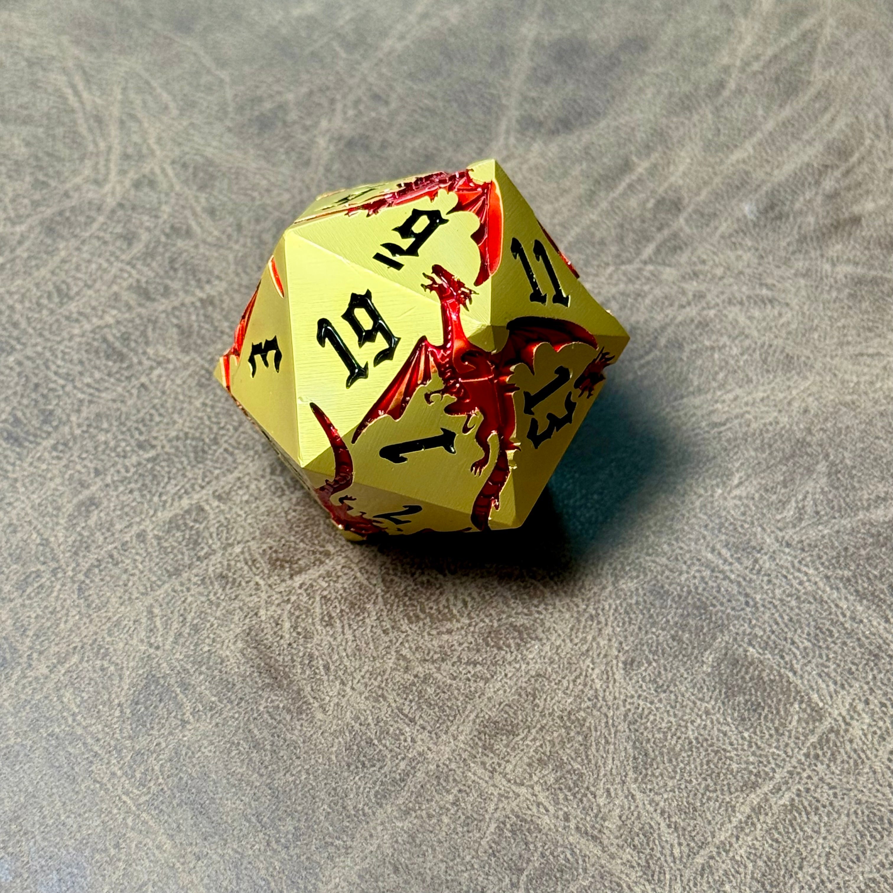Embercrest Heraldry – Colossus D20 (33mm)