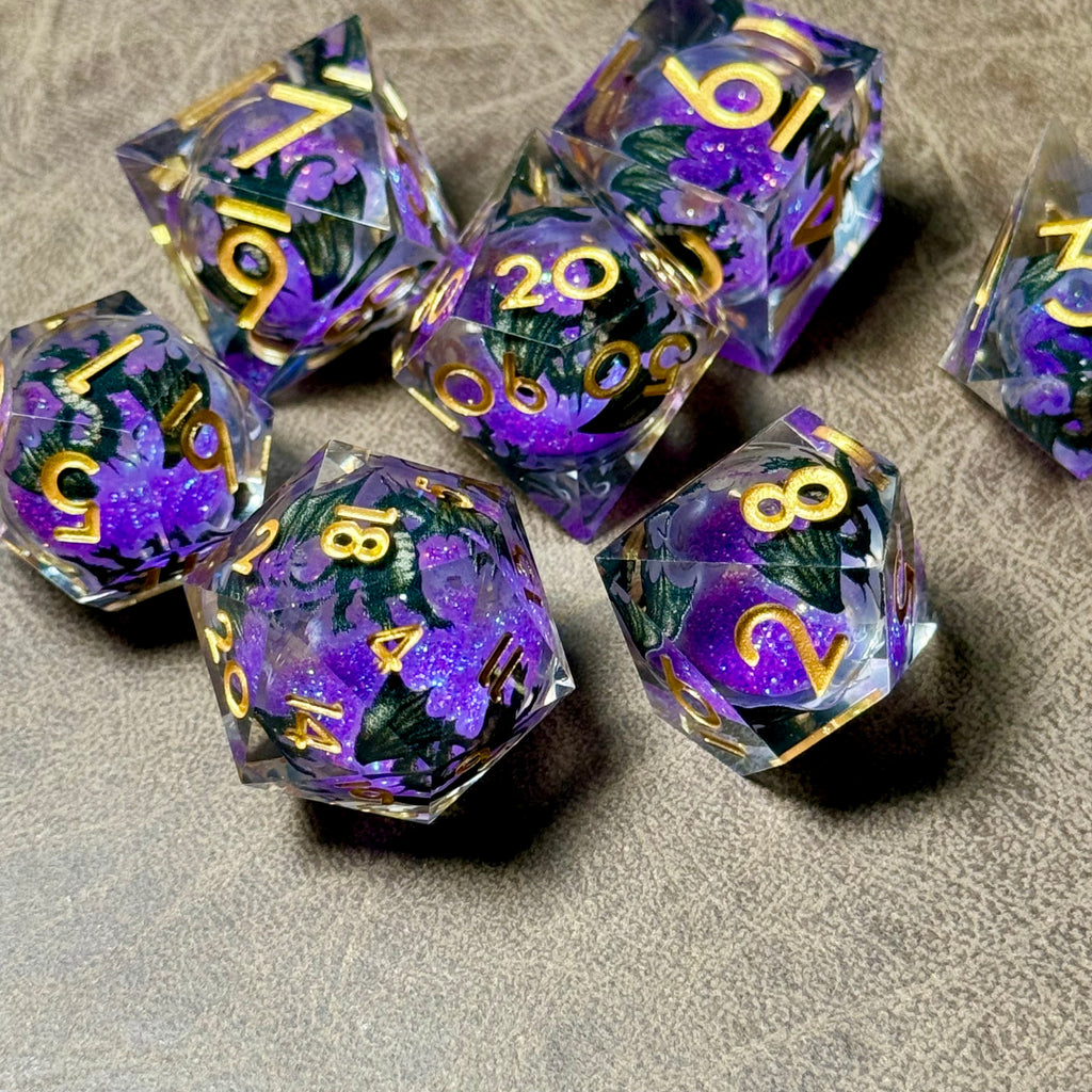 Shadow Wyrm – Liquid Core Dice Set