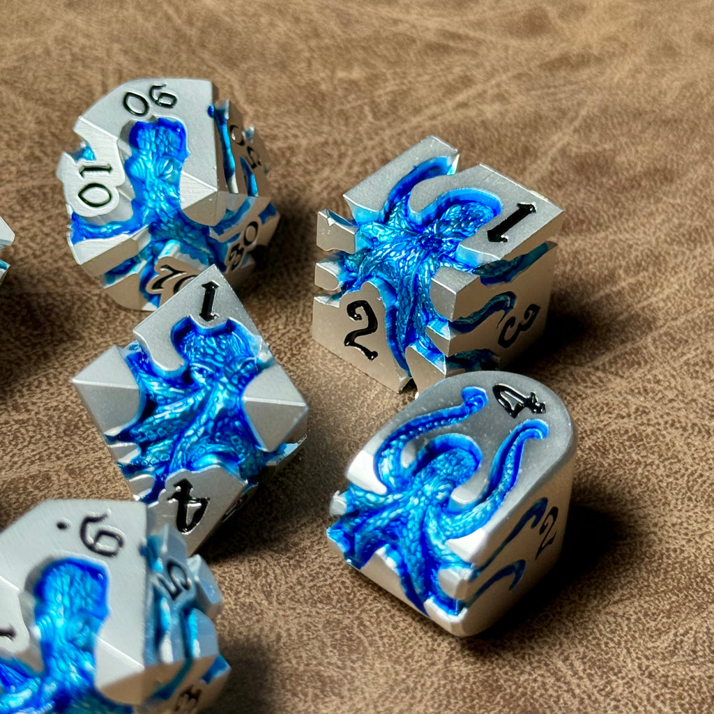 IceForge Dice Canada - Leviathan’s Wrath – Metal Dice Set
