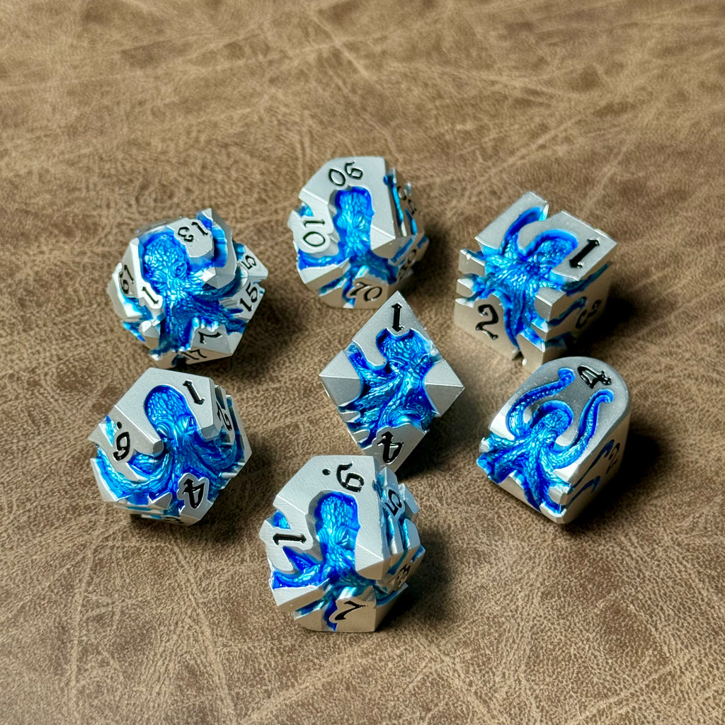 IceForge Dice Canada - Leviathan’s Wrath – Metal Dice Set
